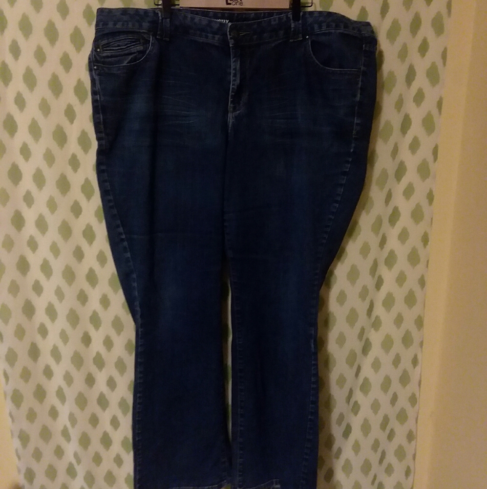 Lane bryant jeans plus size 24 tall !